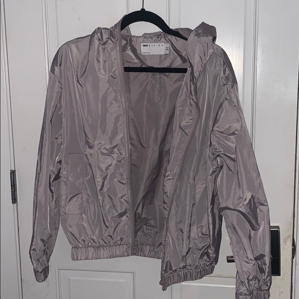 ASOS Lavender Windbreaker Size 0